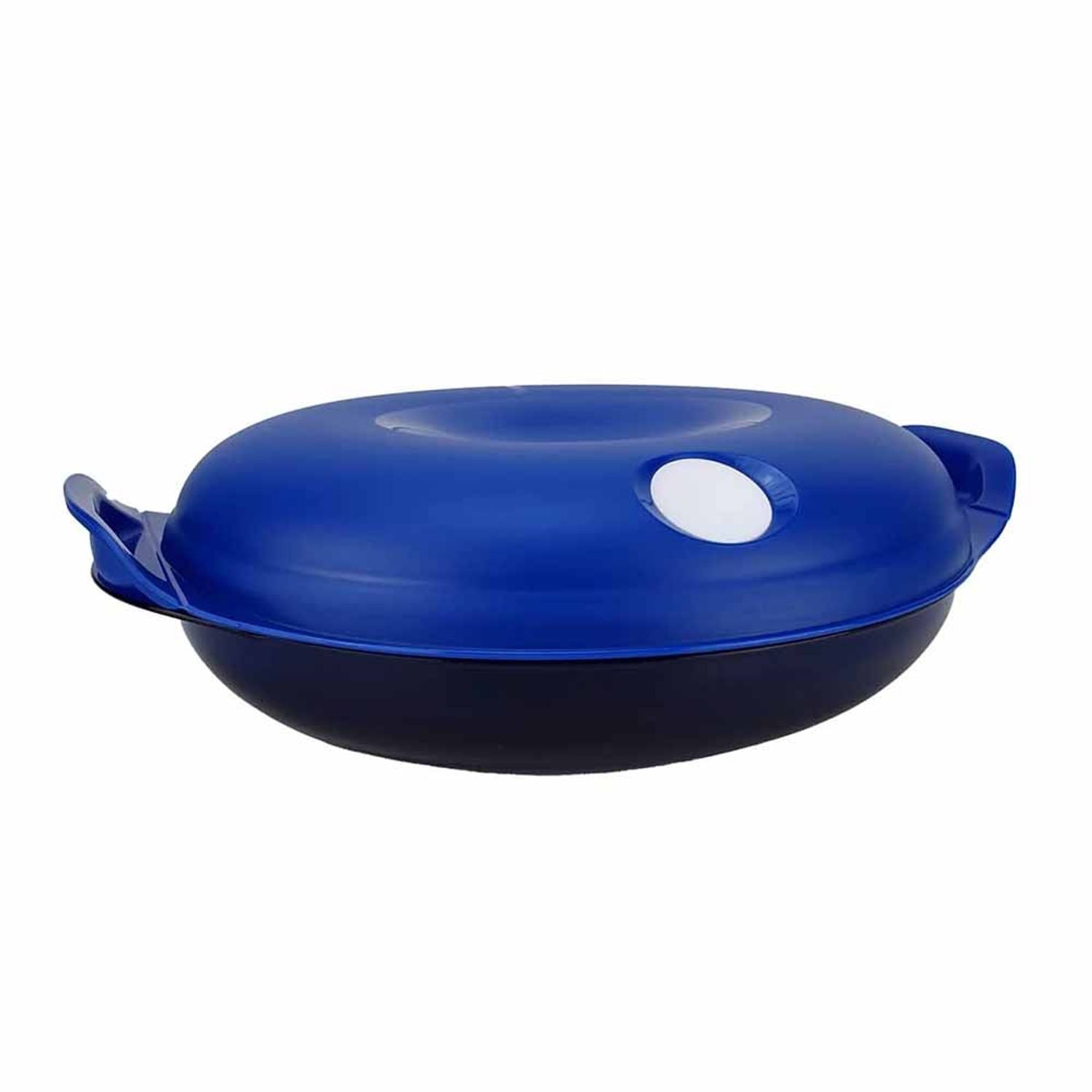 Tigela para Micro-Ondas Cristal Pop 2L Azul