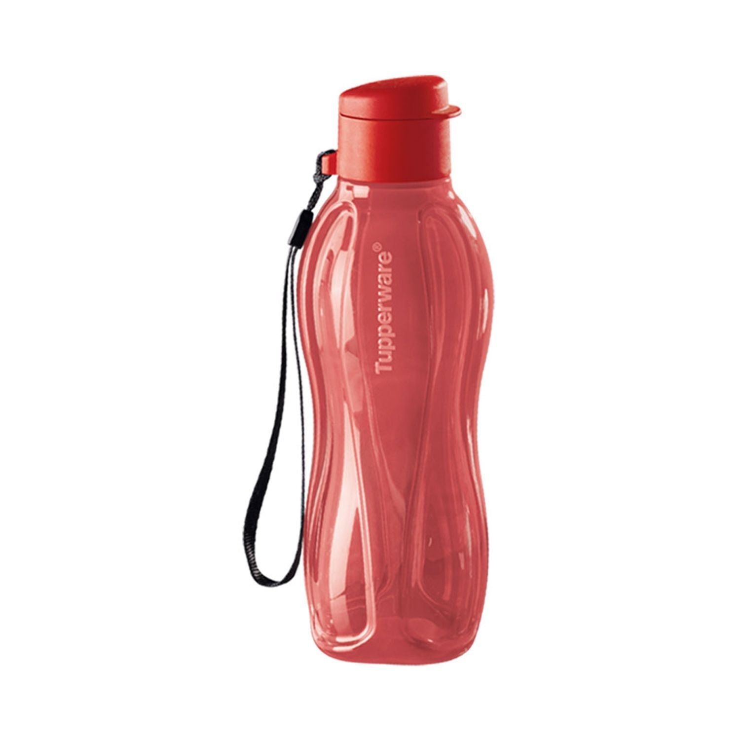 Garrafa de Água Tupperware Eco Tupper Tupperware 500ml Fire Vermelha