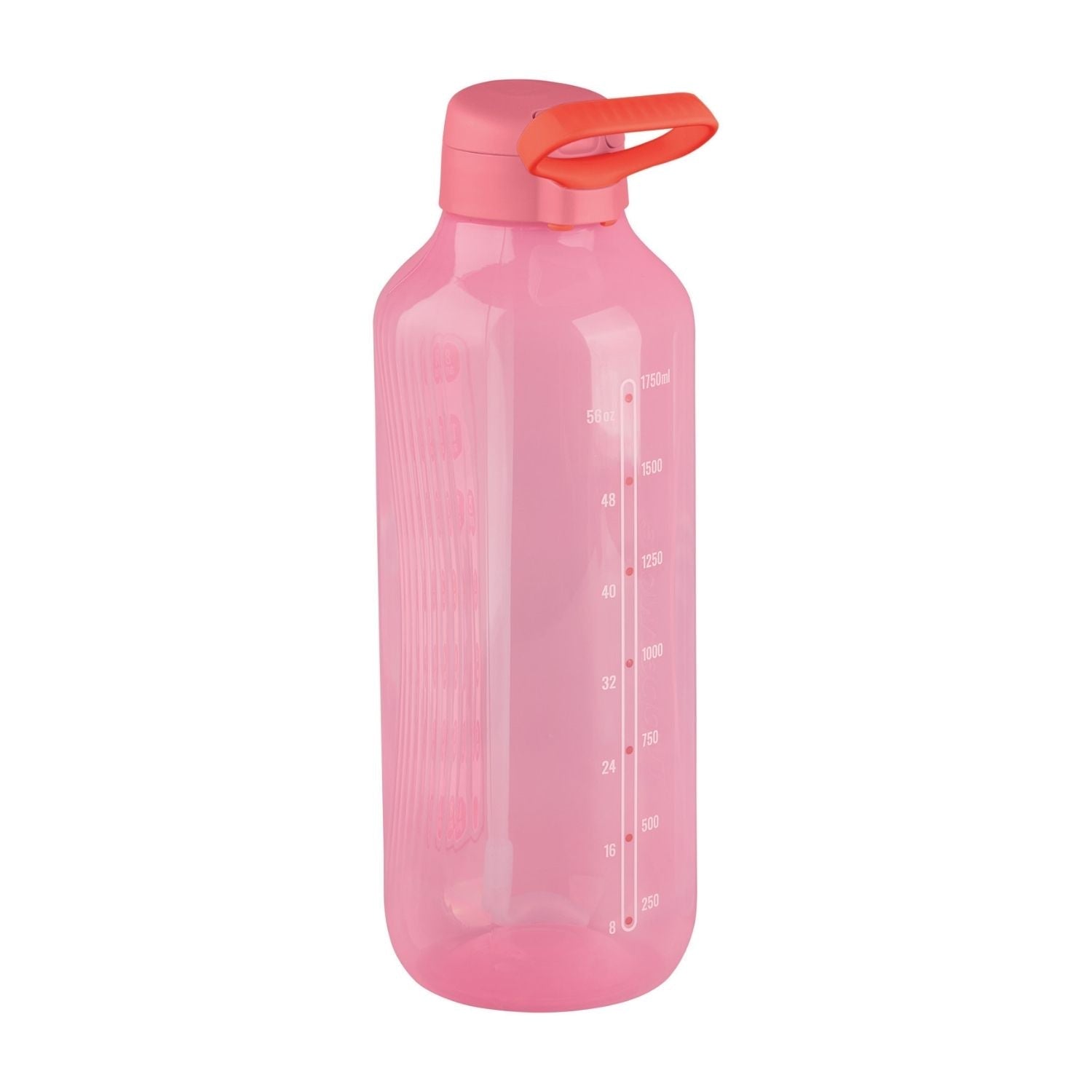 Garrafa de Água Tupperware Aquavibe Com Canudo Flexível 2L Rosa Quartzo
