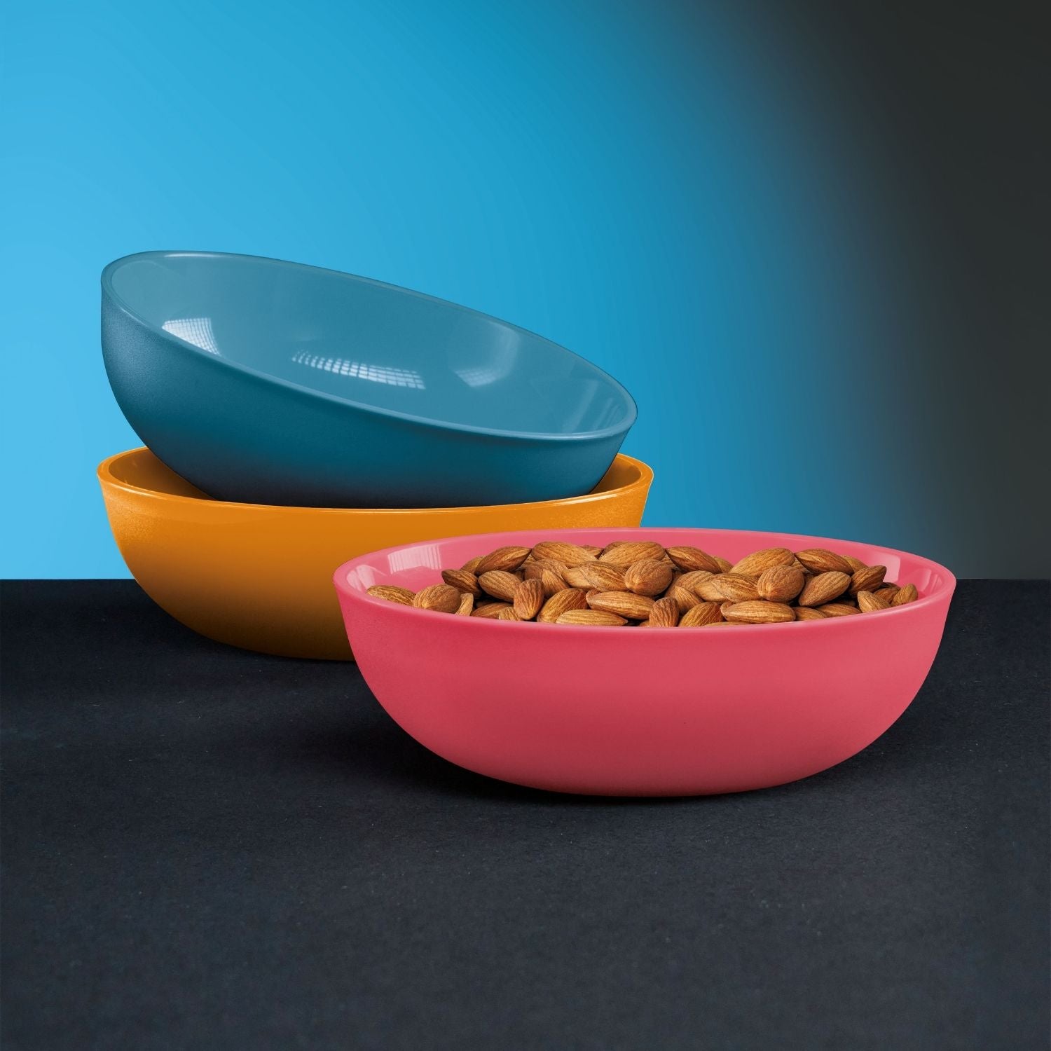 Pote Tigelinha Allegra Tupperware 250ml Azul Mineral
