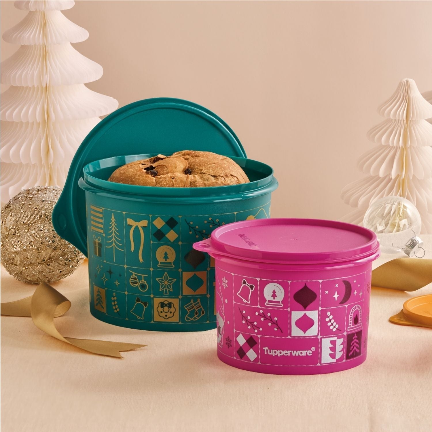 Tupper Caixa Natal Mágico 2,4L